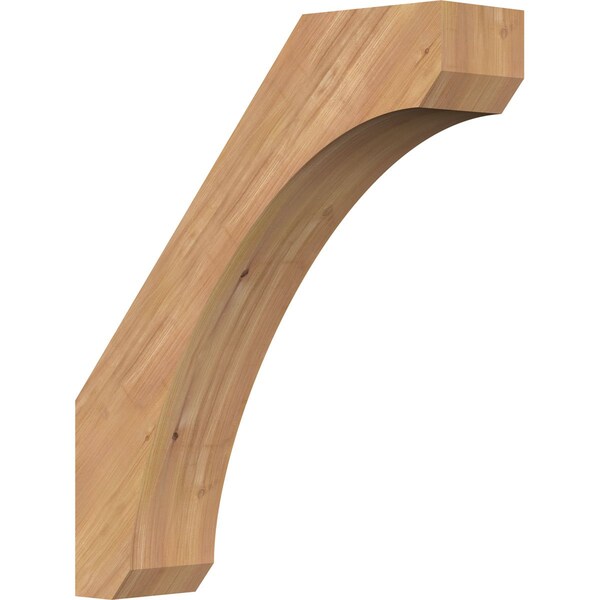 Ekena Millwork 5 1/2"W x 22"D x 26"H Legacy Smooth Knee Brace, Western Red Cedar BRC06X22X26LEC00SWR - main